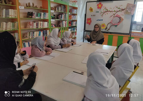 برنامه‌های نکوداشت سی‌ویکمین دوره‌ی هفته کتاب در مراکز کانون استان اردبیل(2)