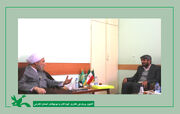 دیدار مدیر کل کانون   با نماینده ولی فقیه در فارس و امام جمعه شیراز