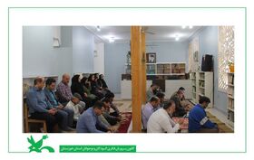 مراسم پرفیض زیارت عاشورا در کانون خوزستان