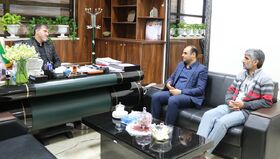 سرپرست کانون کرمان با مدیرکل دفتر استاندار دیدار کرد