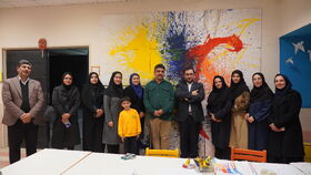 بازدید مدیرعامل کانون پرورش فکری کودکان ونوجوانان از مرکز شماره ۷ مشهد