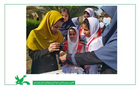 حضور مربیان و اعضای مرکز فرهنگی هنری کانون بندر امام خمینی(ره) در راهپیمایی حمایت از مردم غزه