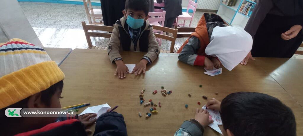دانش آموزان با نیازهای ویژه میهمان کانون پرورش فکری بشرویه شدند