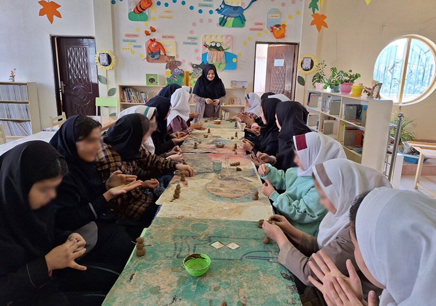 مرکز ۳ کانون اردبیل میزبان اعضای فراگیر در اجرای طرح کانون مدرسه شد