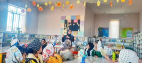 اجرای برنامه "بانوی بهشتی" در  کانون شیرین‌سو