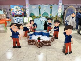 نمایشگاه (نماز، چشمه نور) در کانون پرورش فکری کودکان و نوجوانان شهرستان ماکو