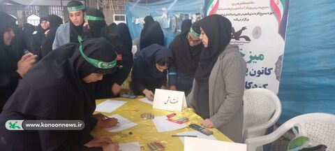 مشارکت کانون خوزستان در برگزاری اجتماع عظیم دختران فاطمی در اهواز