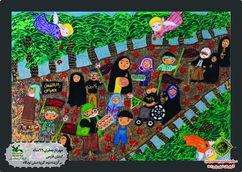 برگزیدگان سوگواره ملی بچه‌های اربعین در بخش نقاشی