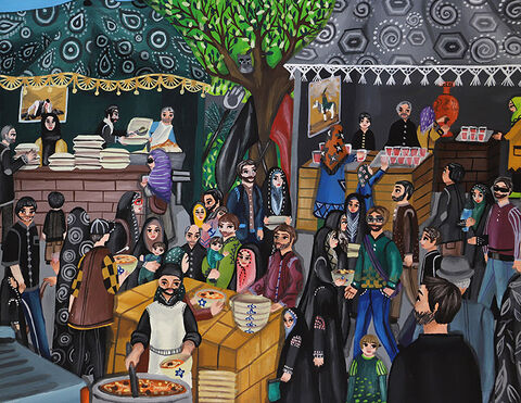النا امید از مرکز شماره 3 کانون اردبیل رتبه نخست بخش نقاشی گروه سنی نوجوان