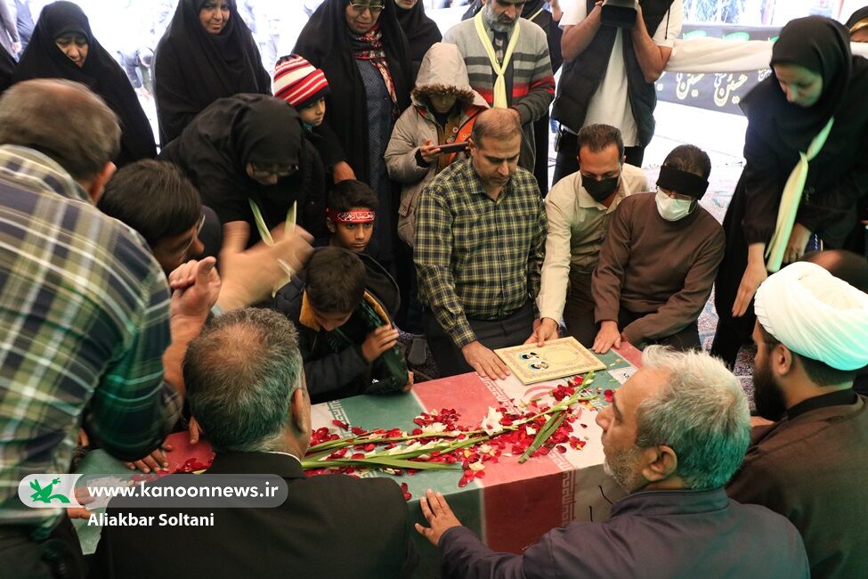 مراسم پایانی سوگواره ملی بچه‌های اربعین در کرمان برگزار شد