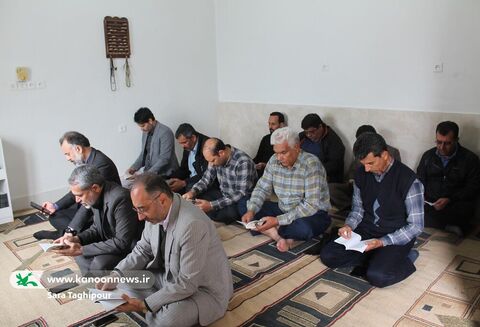 برگزاری مراسم پرفیض زیارت عاشورا در اداره کل کانون خوزستان