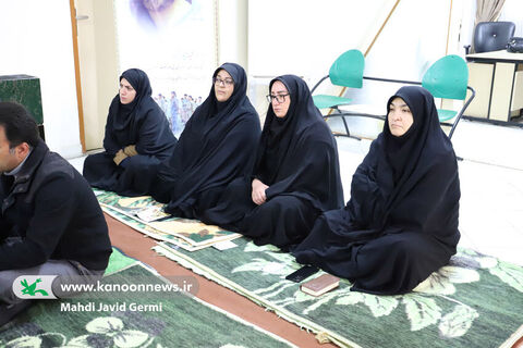 برپایی مراسم سوگواری شهادت حضرت زهرا (س) در اداره‌کل کانون استان اردبیل