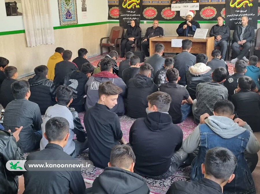 اعضا و مربیان در شهادت حضرت فاطمه زهرا (س) به سوگ نشستند