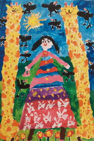 موفقیت کودک همدانی در مسابقه بین‌المللی نقاشی نوازاگورا بلغارستان