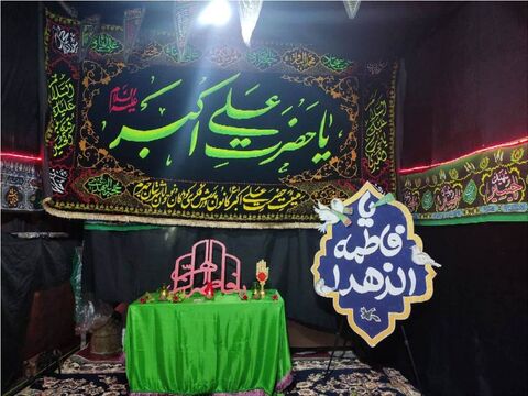 موکب حضرت علی اکبر جهرم به مناسبت دهه فاطمیه آذر ماه 1402