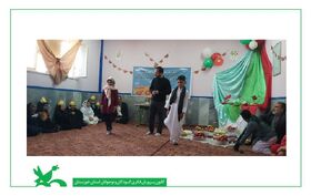 اعزام کتابخانه سیار کانون خوزستان به روستای ابوعقاب شهرستان آبادان