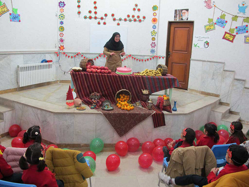 آیین شب چله در مراکز کانون استان اردبیل اجرا شد