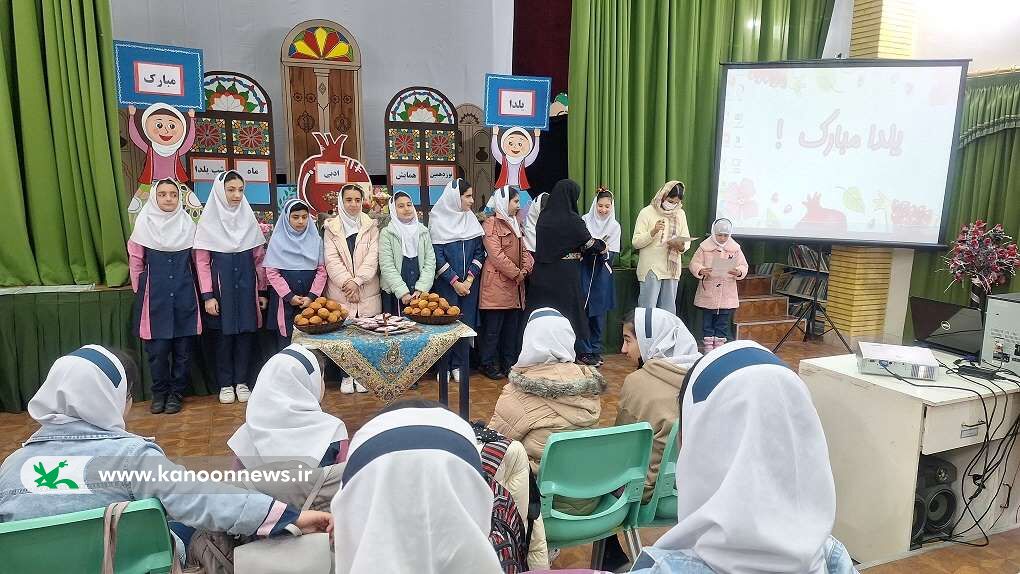 ویژه برنامه همایش ادبی ماه شب یلدا مرکز ابهر کانون زنجان