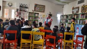 برگزاری طرح کانون- مدرسه به مناسبت روز ملی ایمنی در اسدآباد