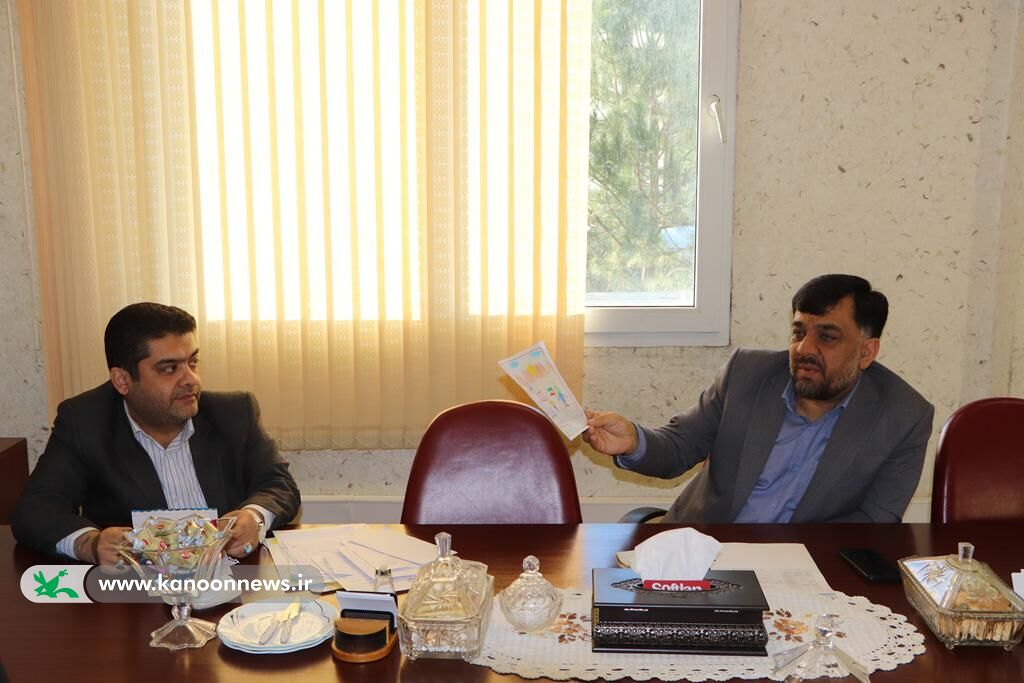 دیدار سرپرست کانون با مدیرکل مدیریت عملکرد، بازرسی و امور حقوقی استانداری گلستان