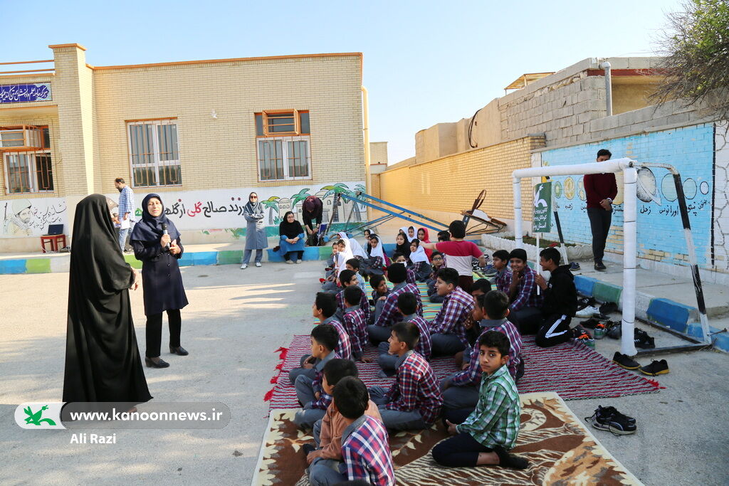 پیک امید کانون استان بوشهر میهمان کودکان تل سیاه شد