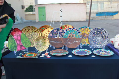 برپایی نمایشگاه دائمی فروش دست سازه های مربیان و اعضا در مرکز فرهنگی هنری زیباشهر