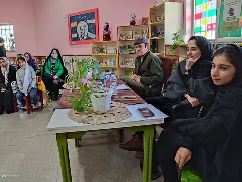 نشست انجمن ادبی با حضور حسین قربانزاده