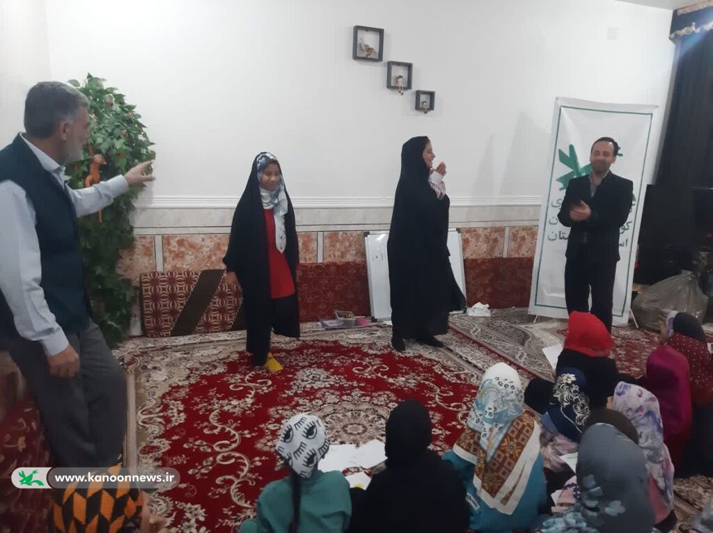 سفر کتابخانه سیار کانون خوزستان به روستای مظفریه