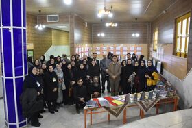بازدید از نمایشگاه آثار علمی و پژوهشی ملی، در کرمانشاه