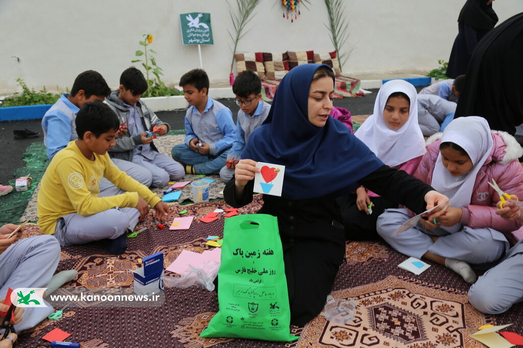 پیک امید کانون استان بوشهر میهمان کودکان باغ خلیفه شد