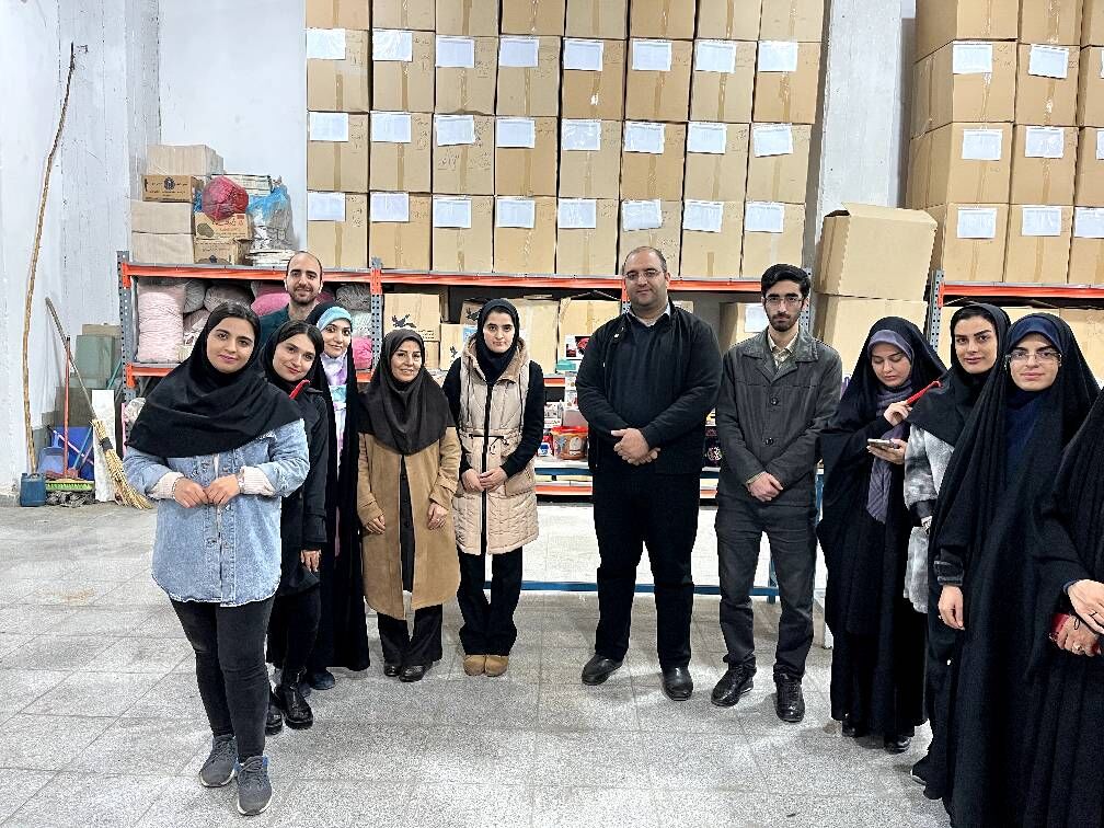 بازدید دانشجویان دانشگاه علامه طباطبایی از آرشیو شورای نظارت بر اسباببازی