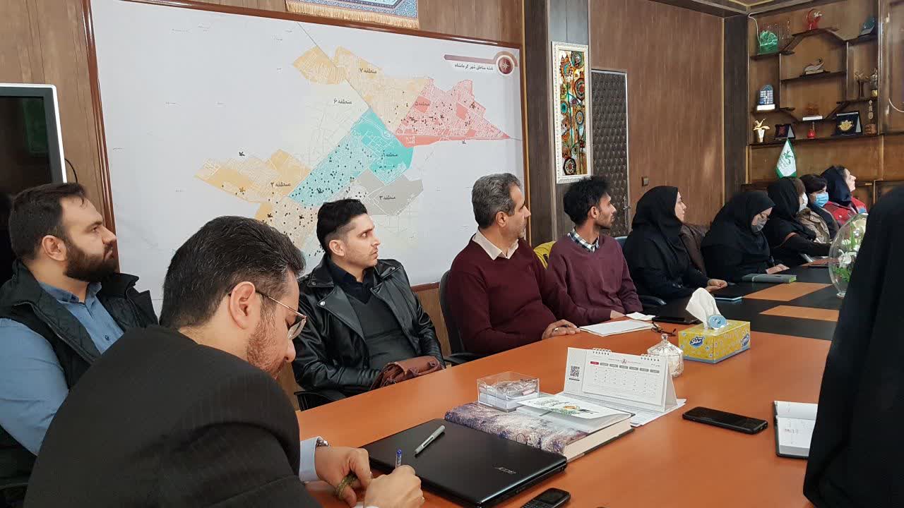 جلسه‌ی هماهنگی و برنامه‌ریزی المپیاد ویراکاپ در کانون کرمانشاه