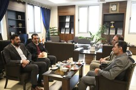 دیدار مدیرکل کانون قزوین با مدیرعامل شرکت گاز استان