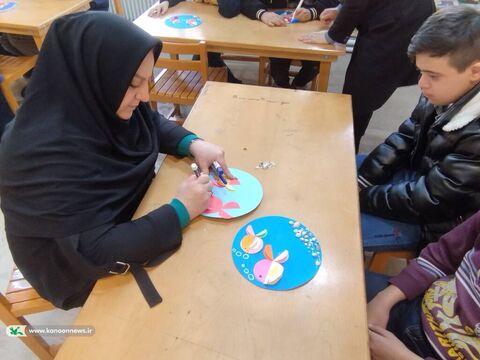 طرح رویش ویژه دانش آموزان کم توان ذهنی در مرکز شماره یک تبریز