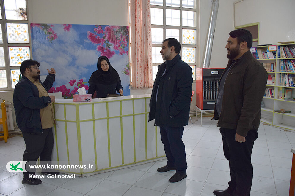بازدید معاون توسعه و مدیریت منابع کانون پرورش فکری از مراکز خرم آباد