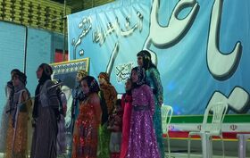 جشن میلاد امام علی(ع) با اجرای اعضای مرکز کرند غرب