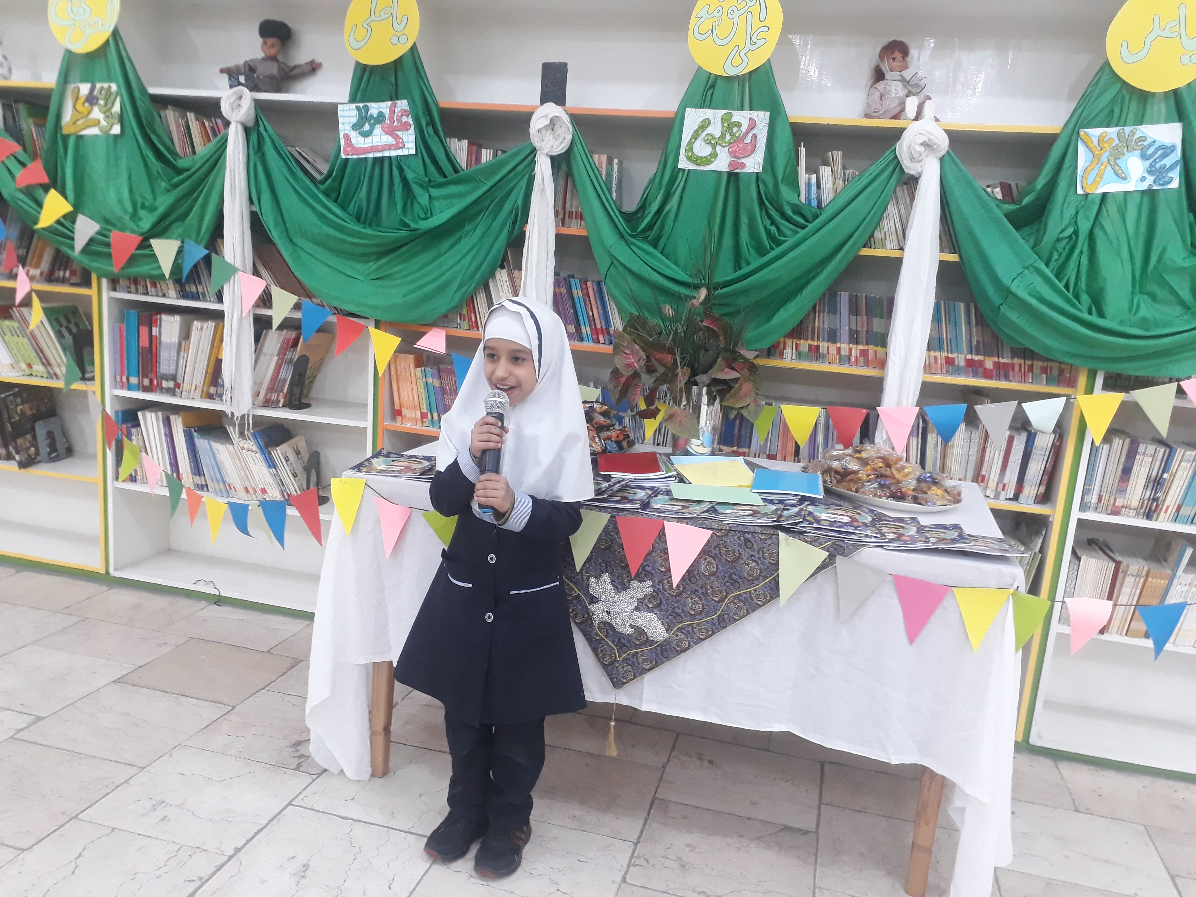 حلقه های عاطفی و علاقه به مولاعلی (ع) پر رنگ شد.