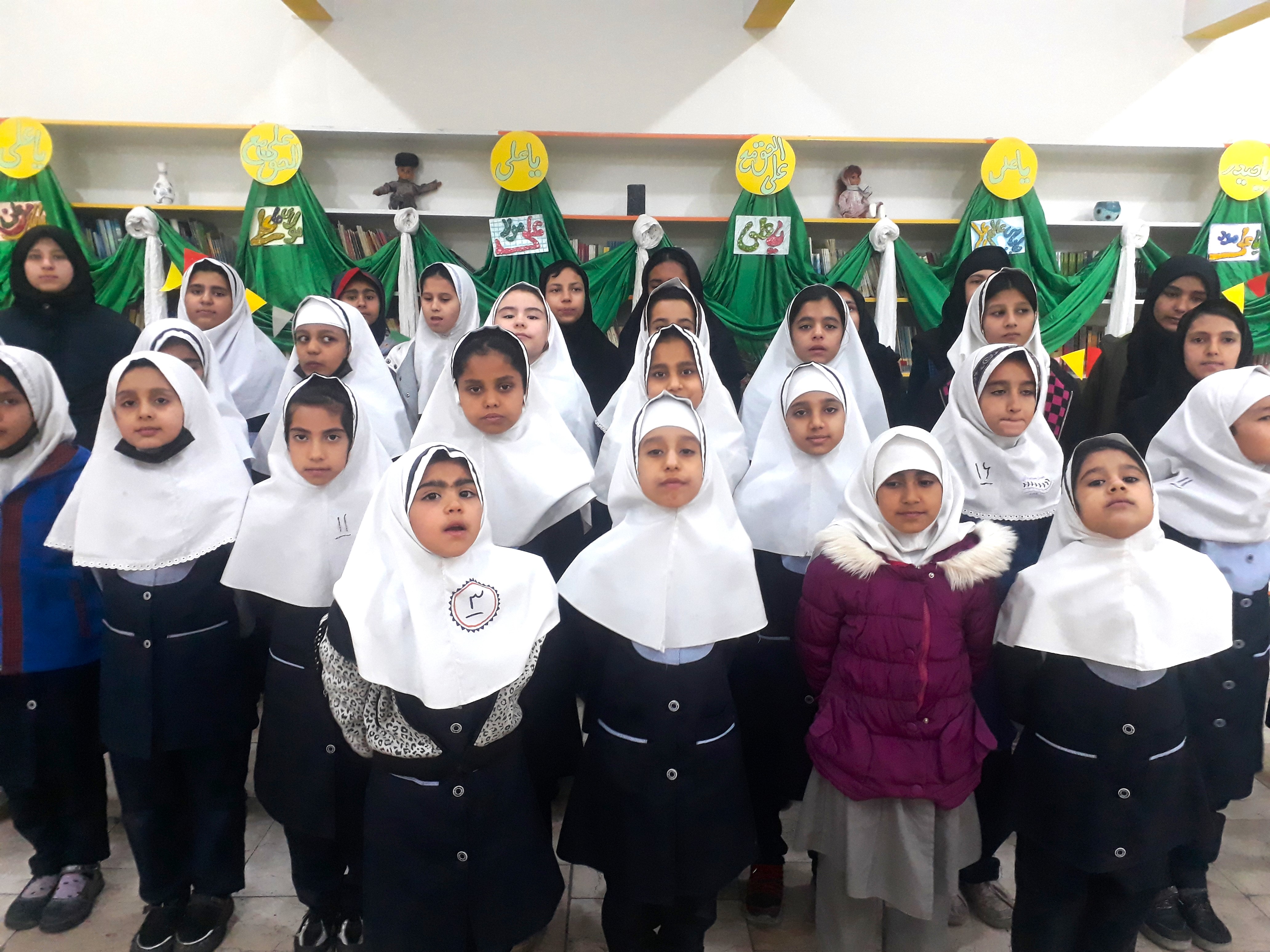 حلقه های عاطفی و علاقه به مولاعلی (ع) پر رنگ شد.