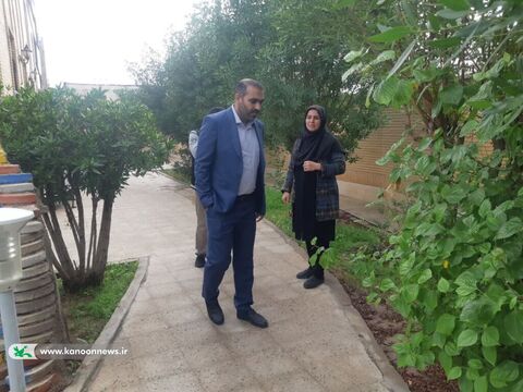 بازدید مدیرکل کانون خوزستان از مراکز فرهنگی هنری اهواز