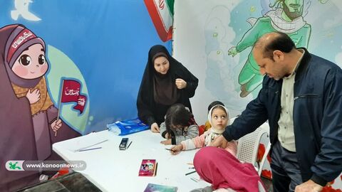 غرفه کانون پرورش فکری کودکان و نوجوانان در اجلاسیه شهدای انتظامی استان خوزستان