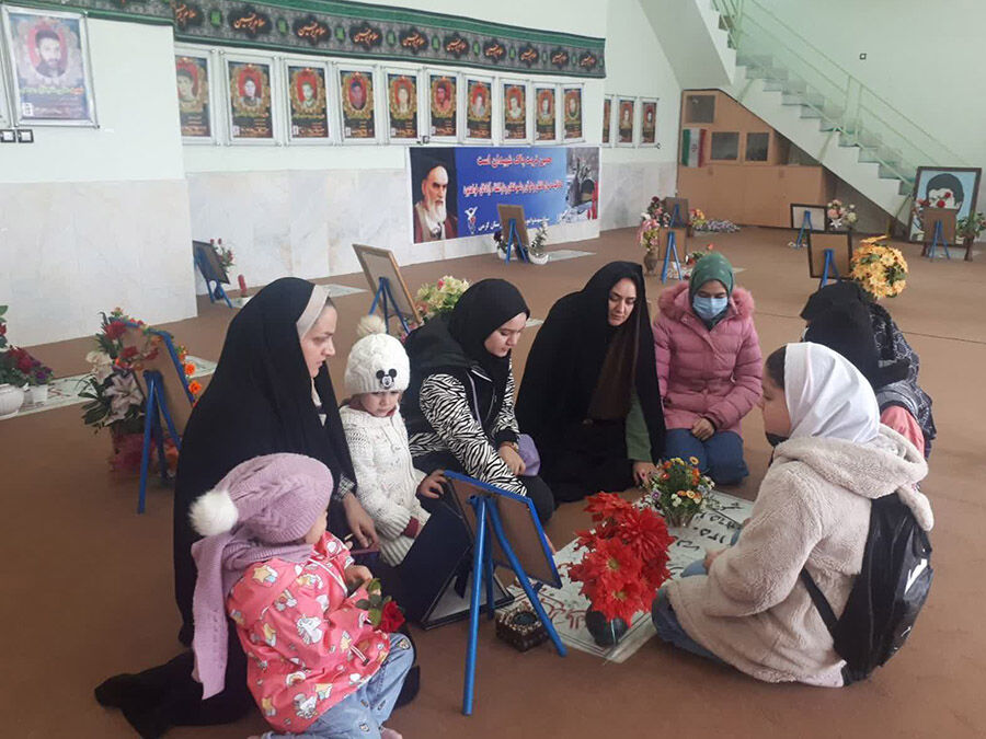 تجدیدعهد و پیمان کارکنان، مربیان و اعضای کانون استان اردبیل با شهدا و آرمانهای انقلاب