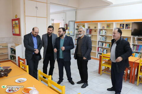 بازدید مدیرعامل کانون از مرکز شهابیه شهرستان خمین