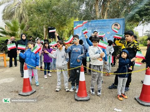 نواختن زنگ انقلاب در مراکز کانون پرورش فکری کودکان و نوجوانان خوزستان