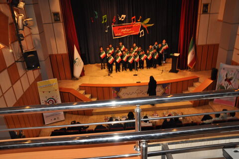 مرحله استانی دومین جشنواره ملی سرود آفرینش در البرز