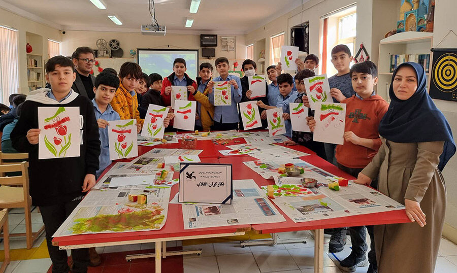اعضای طرح کانون مدرسه در پنج مرکز کانون استان اردبیل حضور یافتند