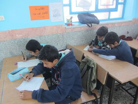 ویژه برنامه های دهه مبارک فجر کتابخانه سیار روستایی کانون دشتستان