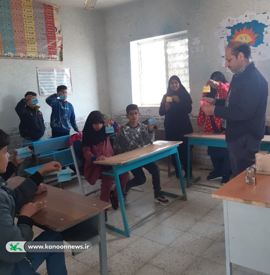 «فجرانه پیک امید» کانون به روستای جفیر رسید