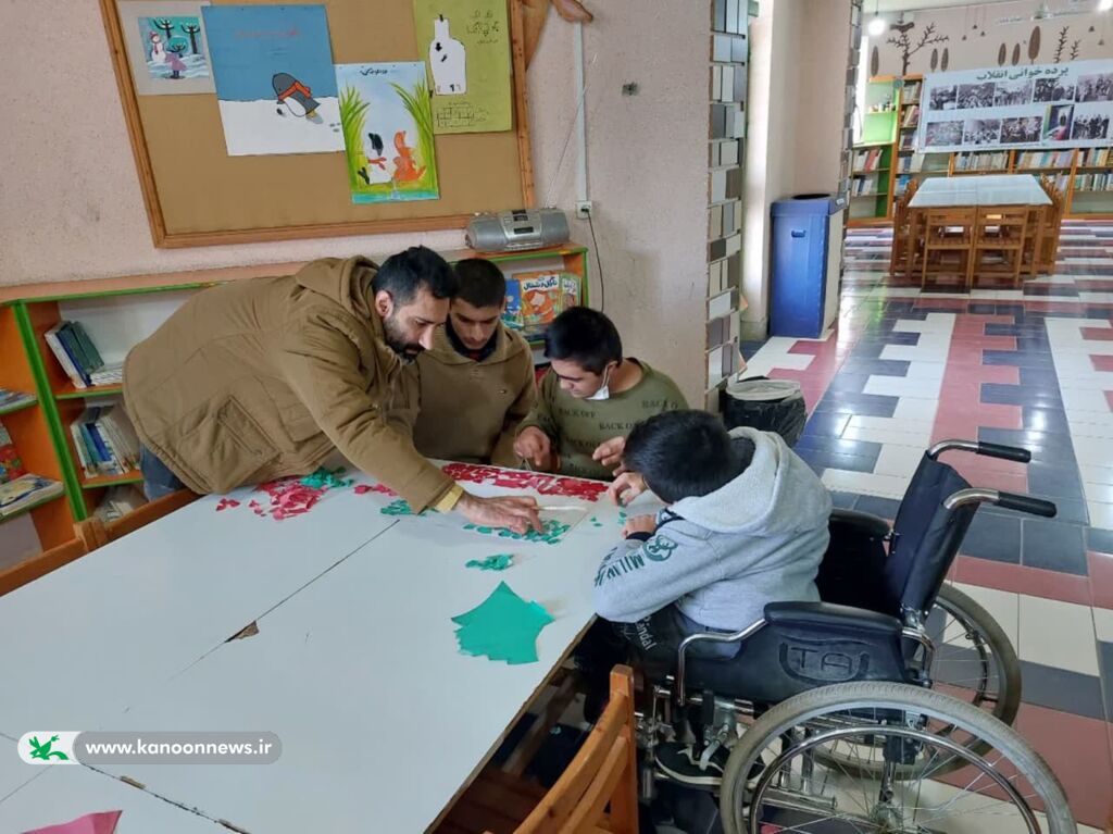 مرکز فرهنگیهنری مینودشت میزبان فراگیران مدرسه استثنایی