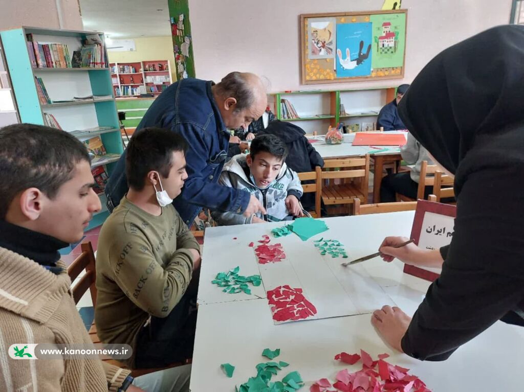 مرکز فرهنگیهنری مینودشت میزبان فراگیران مدرسه استثنایی