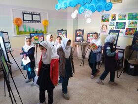 نمایشگاه وطن من ایران ، وطن تو فلسطین افتتاح شد